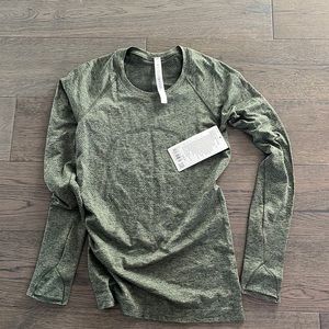 New with Tags.  LuluLemon Swiftly tech long sleeve